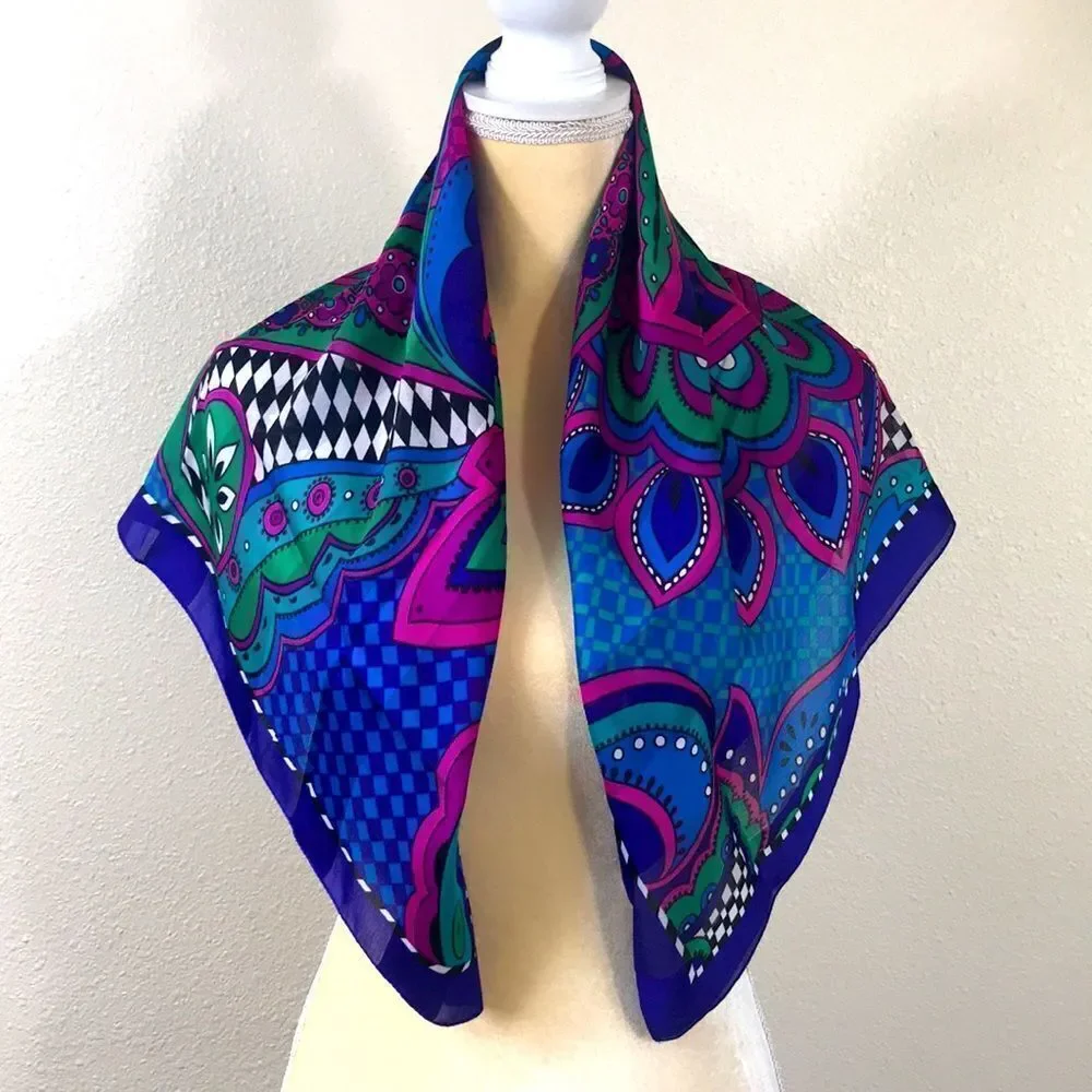 Vintage  Multicolor scarf